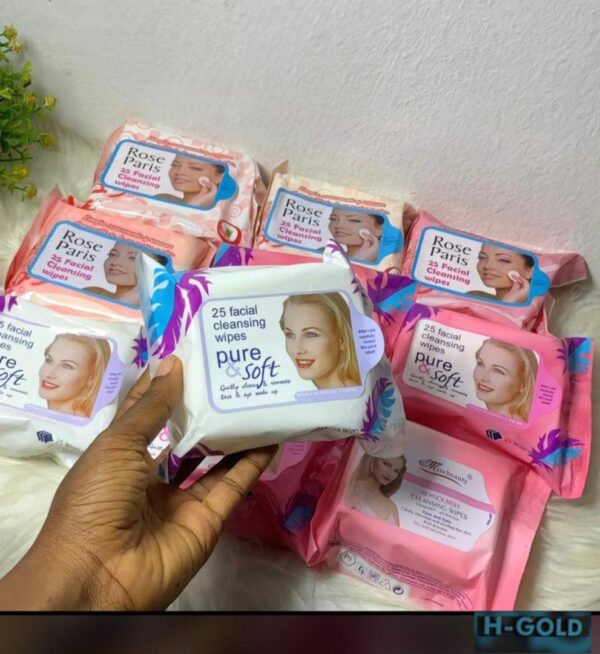 Facial wipes