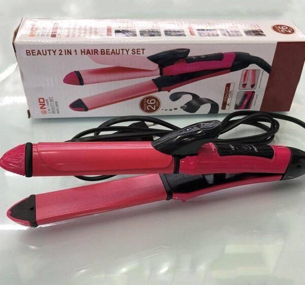 2 in 1 Hair straightener
