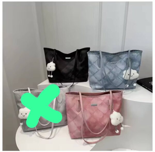 Diagonal Tote Bag