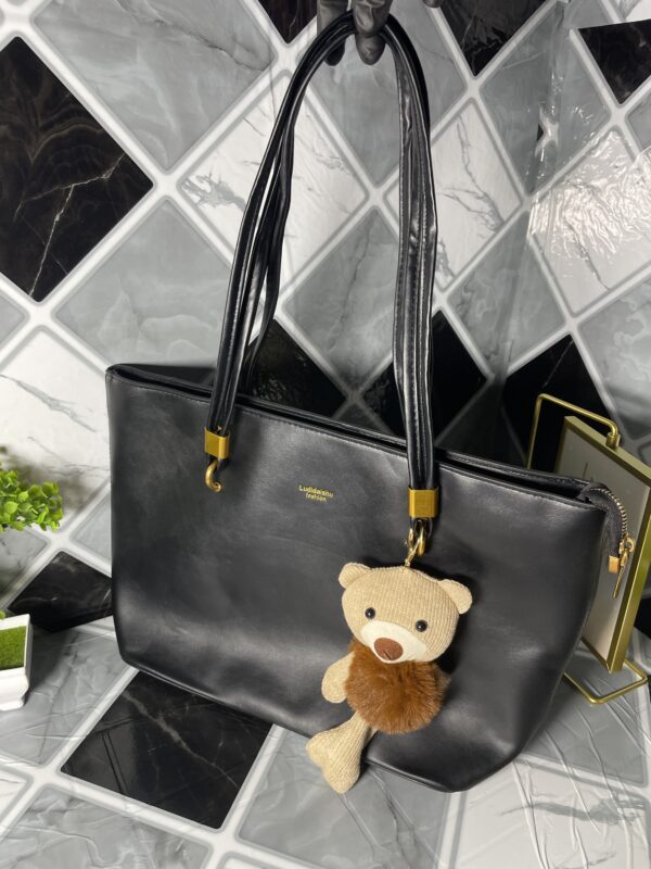 Plain Leather Tote