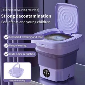Mini foldable washing machine
