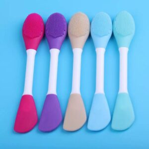 Two in one facial brush