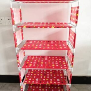 6 layer cloth shoe rack