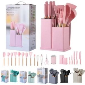 19pcs Silicon spoon set
