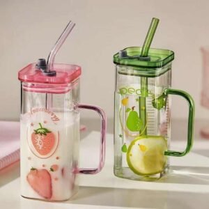 Flower smoothie cup