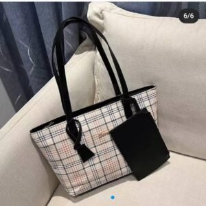 Checkers tote bag