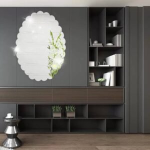 Zig zag acrylic mirror