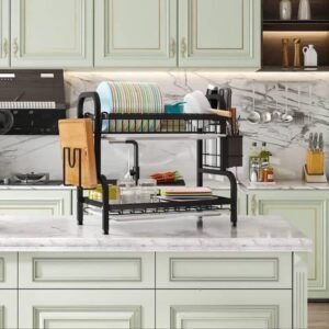 2 layer dish rack