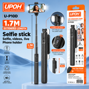 Tripod stand with two light