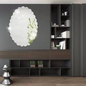 Zig zag acrylic mirror