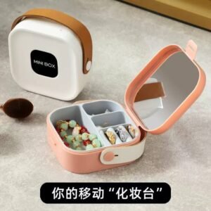 Jewelry box with mirror